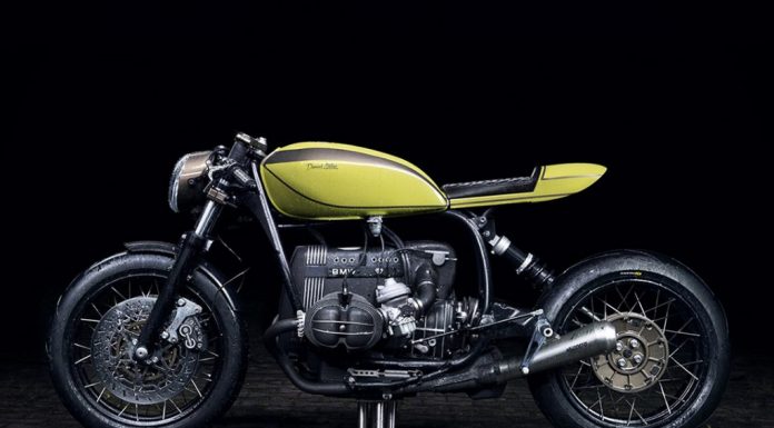 BMW R100R w typie Cafe Racer. Kawiarniany gwar na drodze