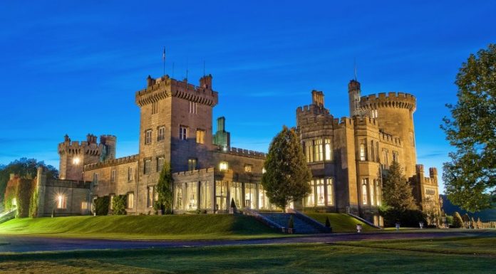 Średniowieczne zamczysko jako luksusowy hotel