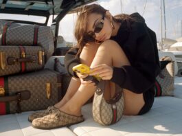 Emily Ratajkowski w kampanii Gucci